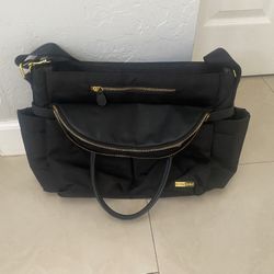 Black Skip Hop Diaper Bag