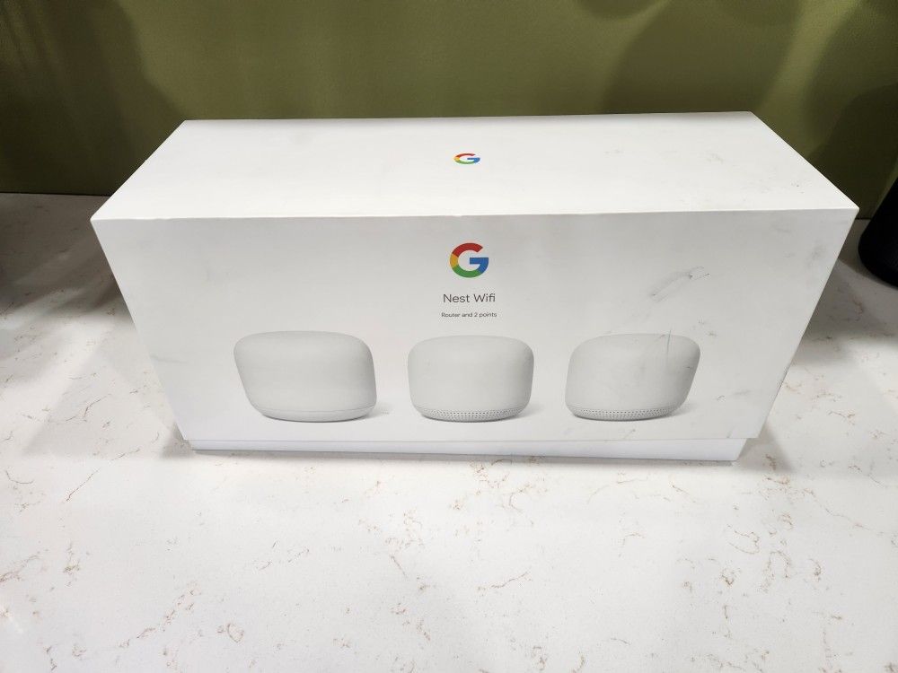 3 PacK Google Nest Wi Fi Router AC2200