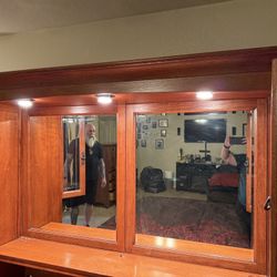 Queen Headboard Wall Unit & Tall Dresser (mattress NOT Included)