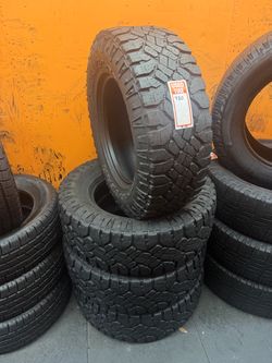 275/70R18 Goodyear Wrangler Duratrac A/T High Tread Full Set of 4 Tires