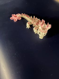 Sakura Dragon in pink  with moveable parts