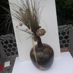 Decorative Vase With Flowers
