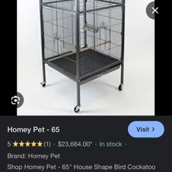 Large Birdcage. NIB