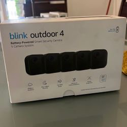 Blink 4 Outdoor 5 Pack Camera 