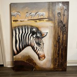 Zebra Art Decor
