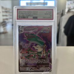 Pokemon Rayquaza VMAX #TG20 Pokémon Silver Tempest PSA 10