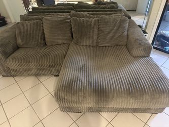Grey Modular Sectional Couch