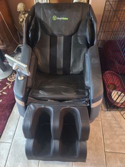 Real Relax Full Body Zero Gravity Shiatsu Recliner Electric Massage Chair
