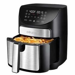 New Gourmia 7 Quart Digital Air Fryer, 10 One-touch Cooking Functions, No Oil need For cooking !