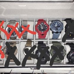 G-Shock Watches (Updated Listing)