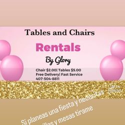 Chair And Tables
