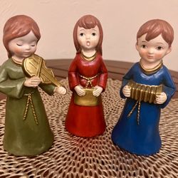 Vintage Christmas 1960’s Ardco Choir Angels Figurines Total of 3 