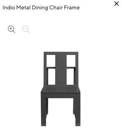 Pottery Barn Indio Metal Chair