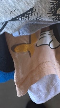 Peach Mickey Mouse Graphic T-Shirt