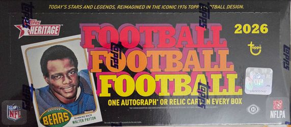 Topps - NFL Heritage Hobby Box