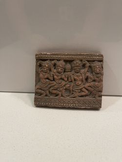 Dancing Asparas Stone Temple Relief Angkor Wat