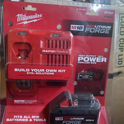 M18 RED LITHIUM FORGE STARTER KIT