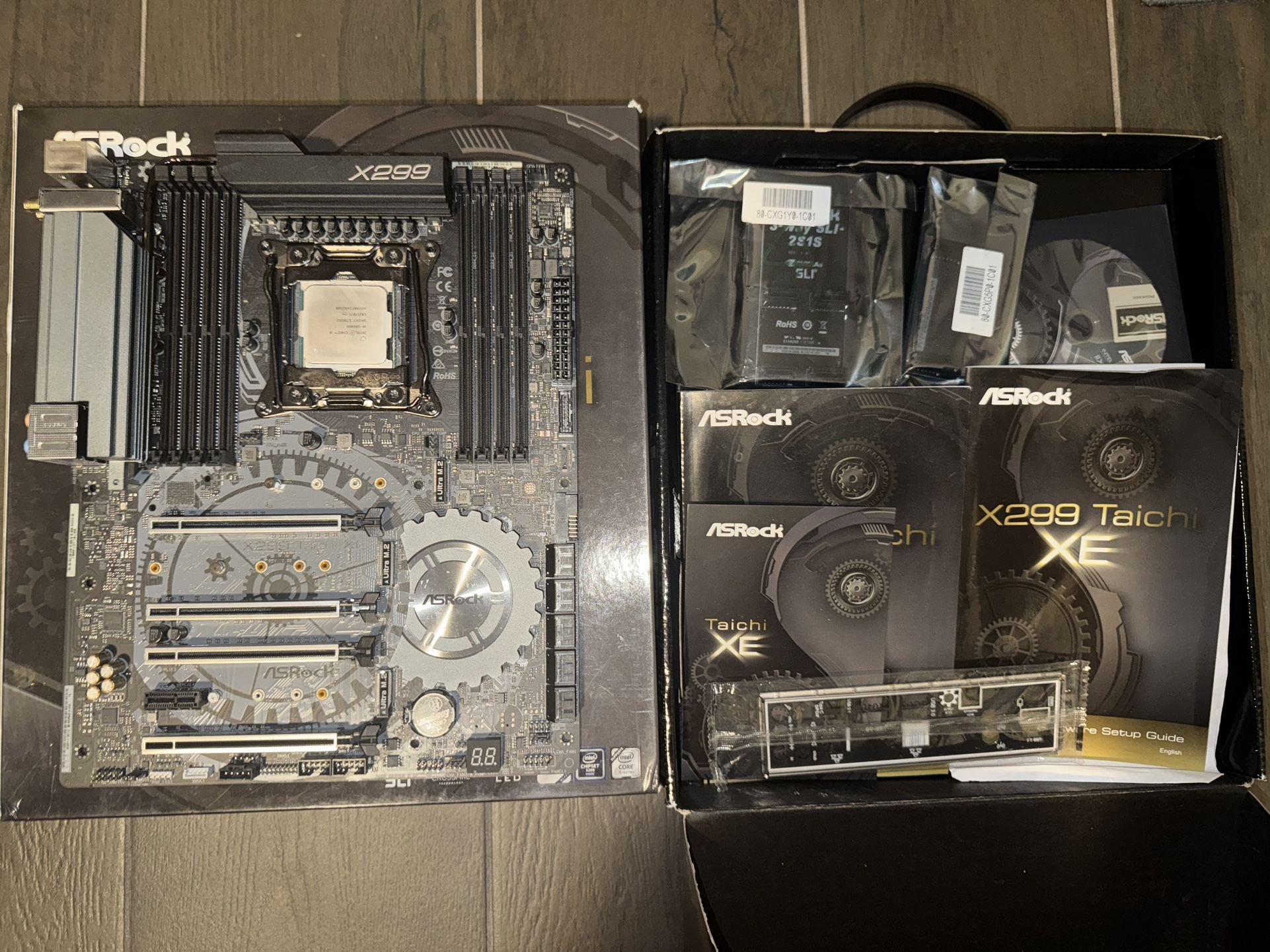 i9-10900x on ASRock x299 Taichi XE