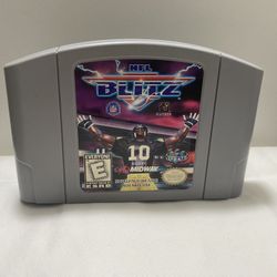 NFL Blitz Nintendo 64 Game 