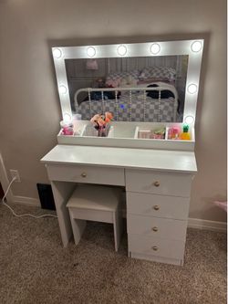 White Vanity