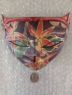 Indonesian Mask, wall decor (1 of 2, sold separately)