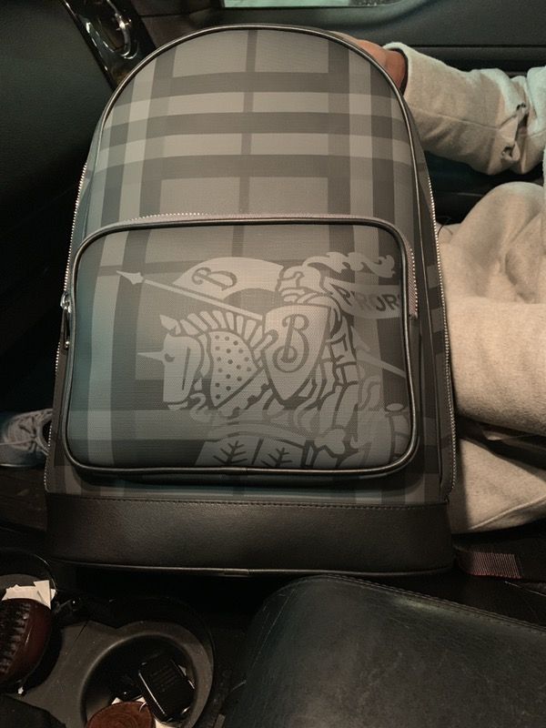 Authentic Burberry book bag