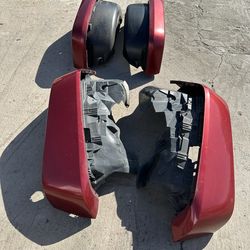 Jeep Wrangler JK Oem Burgundy Painted Flares Set of 4 2007 through 2018