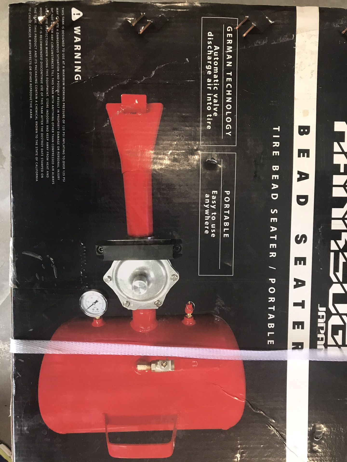 Car Or Truck Air Tank Seater