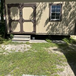 Solid Shed Must Be Moved 