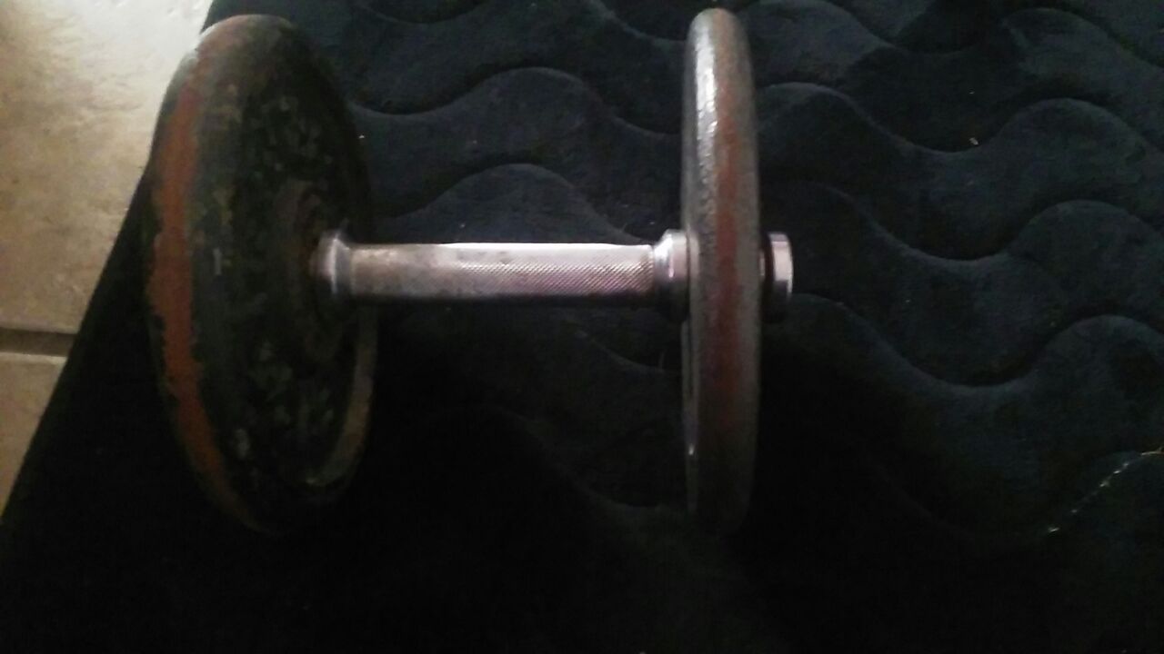 25 pound curl bar