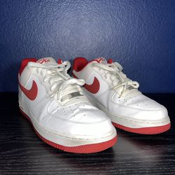 Nike Air Force 1 Low Retro Summit White/ University Red 