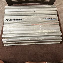 Power Acoustik PA2-820 Car Amplifier – 820W Max Power