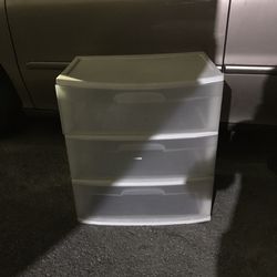 Like New Large Three Drawer Storage Cabinet Only $20 Firm