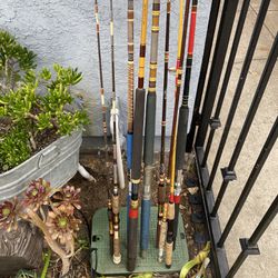 Rare Vintage Fishing Poles