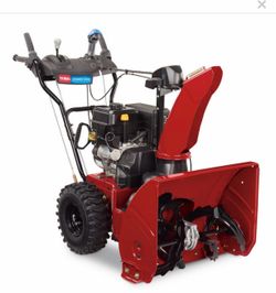 Toro snowblower Max 724OE 2-stage 24” 212cc