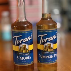 $6 EACH - 25.4 FL OZ Sugar Free Syrups