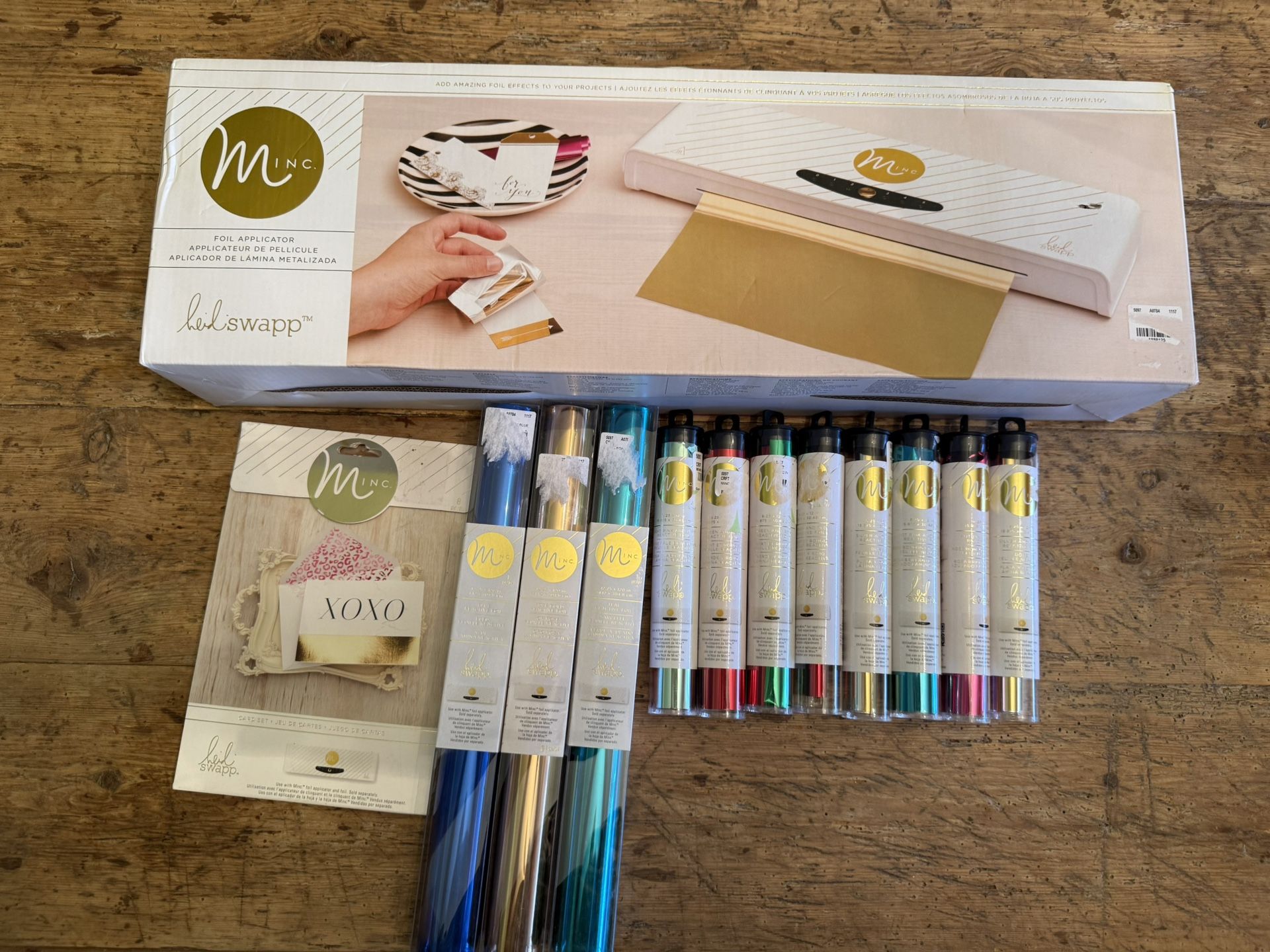 Minc Foil Applicator & Tons Of Foil & Accessories By Heidi Swap
