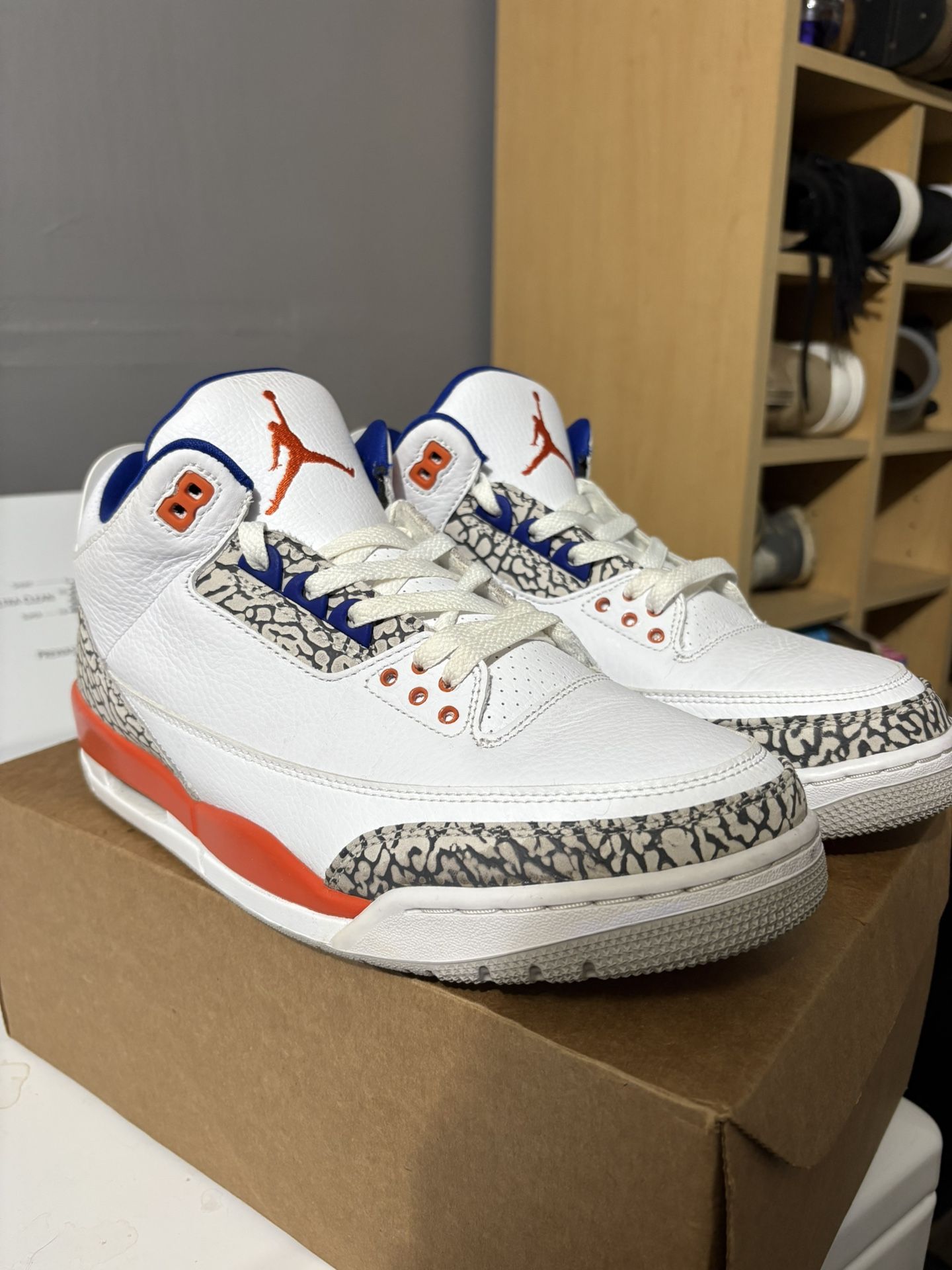 Jordan retro 3 knicks SOLD ❌Air jordan 3 knicks Uk7.5 Dm for price main image 2