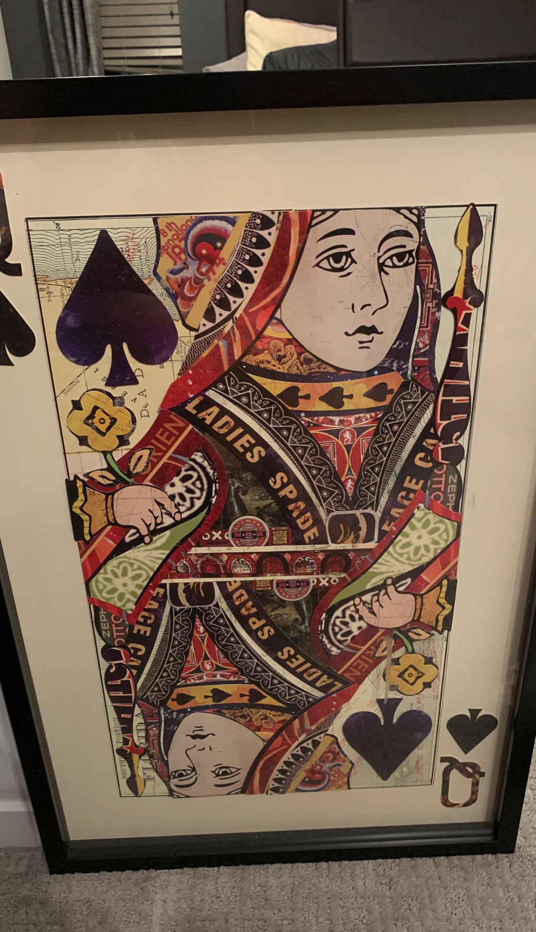 Queen of ♠️ spades picture