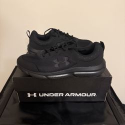Size 12 - Under Armour Charged Assert 10 Triple Black
