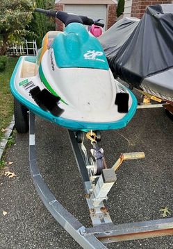 Double jet ski  and double trailer (read description!!)
