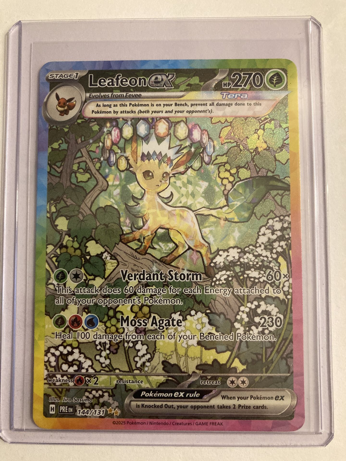 Leafeon EX SIR 144/131