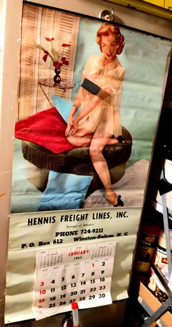 Vintage 1965 Year Calendar