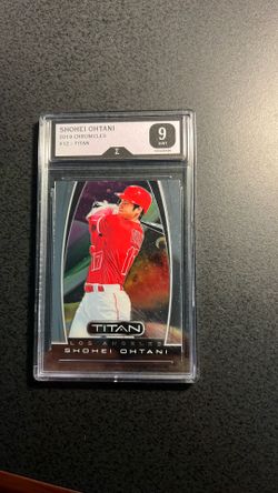 Ohtani 2019 Chronicles Titan -Grade 9