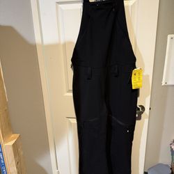 Brand New Women’s Body Glove Snow Bib – XL – Black