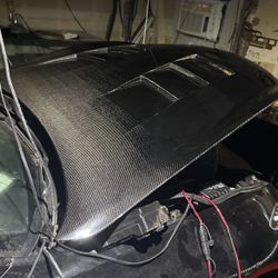 SEIBON vented Carbon Fiber Hood For Infinity G 37.