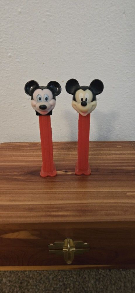 Vintage Mickey Mouse PEZ Dispensers
