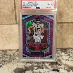 Trevor Lawrence 2022 Psa Graded Number To 25