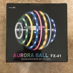 Mini Drone W/LED Ring (Aurora Ball)