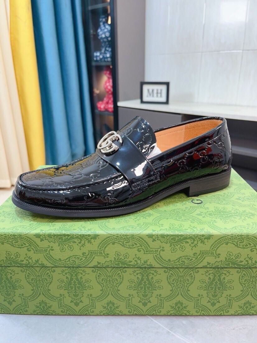 Gucci Men’s Leather Shoes With Box 2026 New